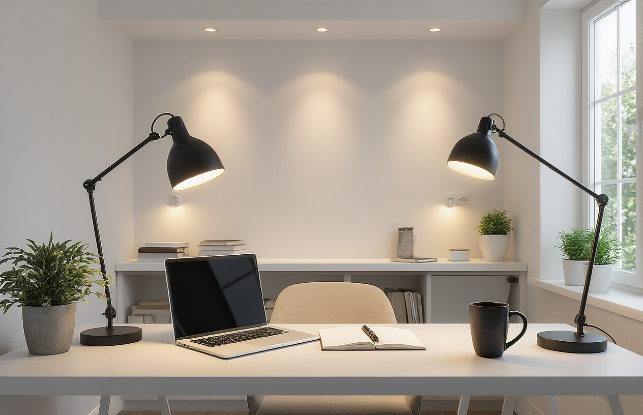 Essential Types of Lighting for Your Home Office