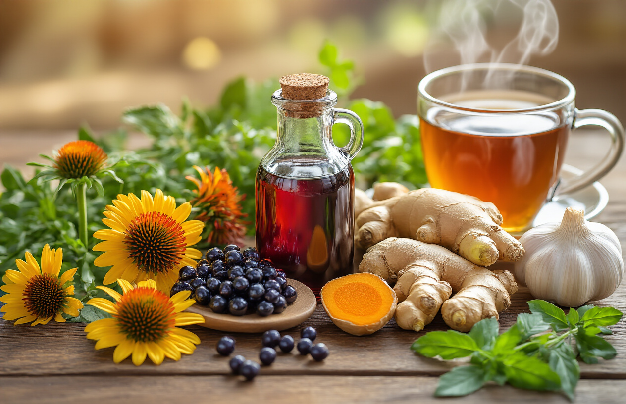 Natural Botanical Supplements for Immune System Strengthening