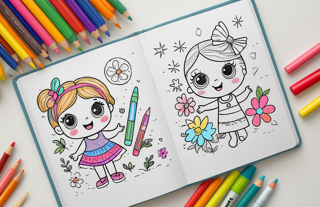 Compatible with All Your Favorite Coloring Tools
