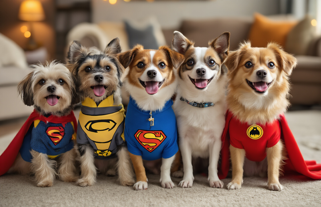 Pop Culture and Movie Character Costumes for Trendy Dogs