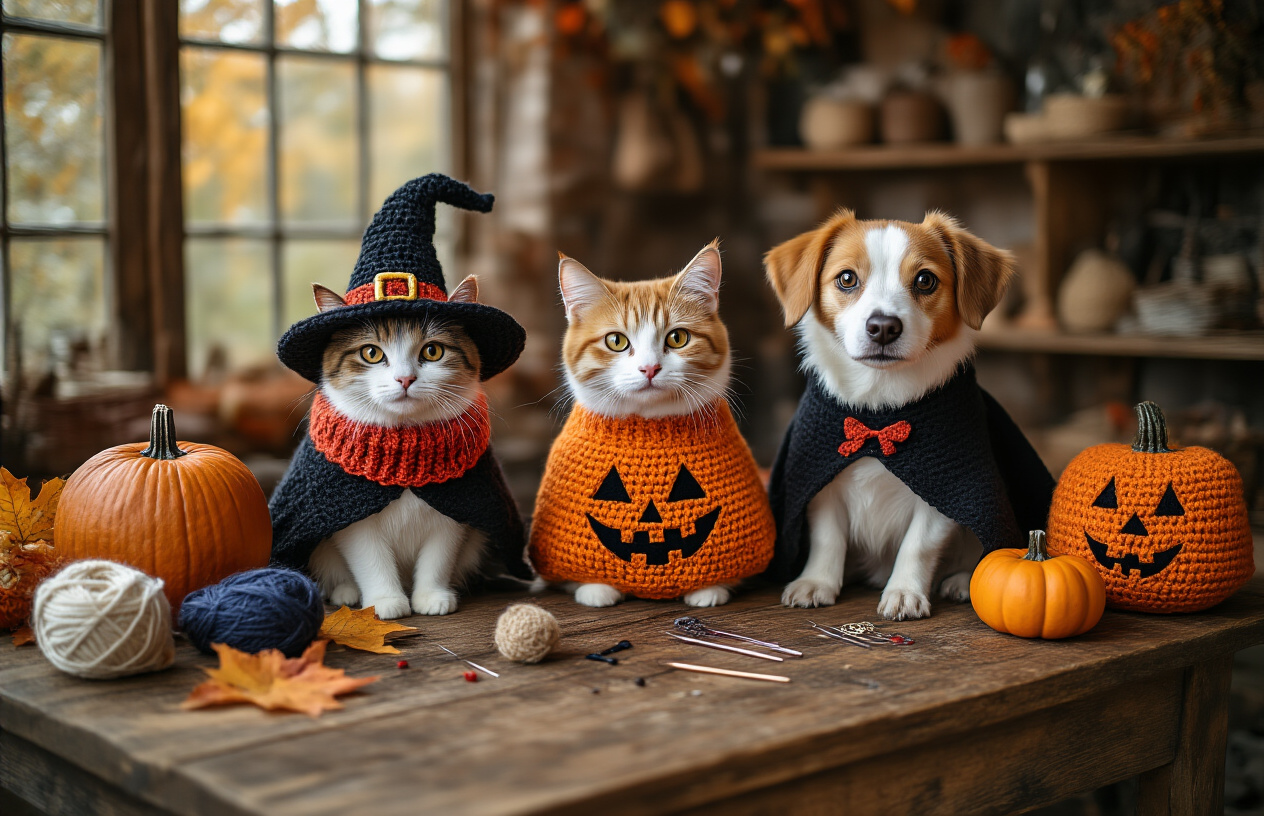 Unique Handmade Halloween Pet Accessories on Etsy