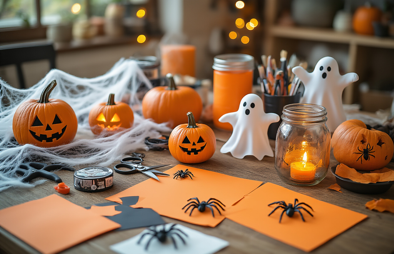DIY Halloween Decorations Anyone Can Make in Under an Hour