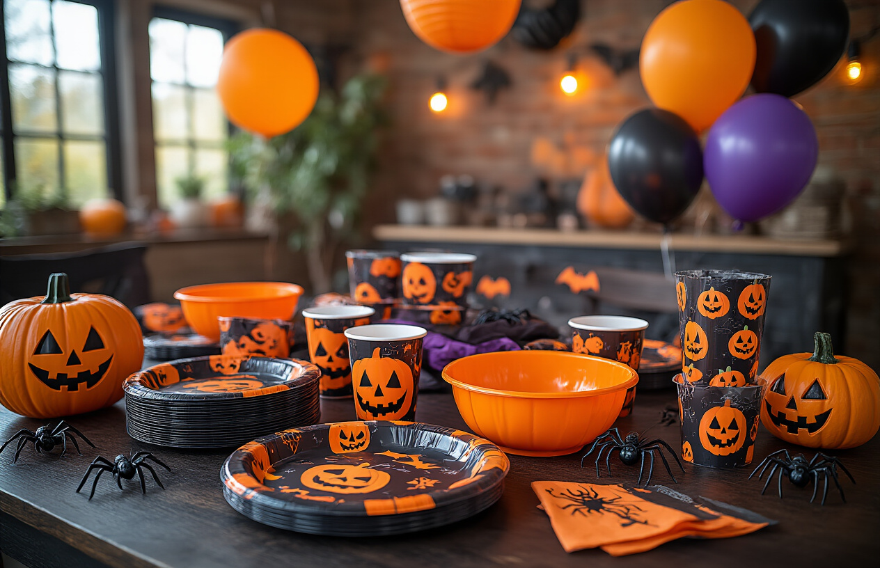 Party Supplies for Memorable Halloween Celebrations