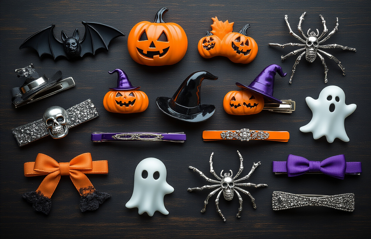 Spooky Hair Clips and Barrettes That Transform Your Look