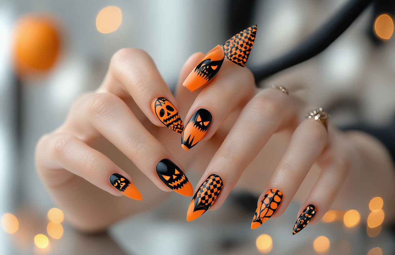 Modern Twist Halloween Nail Trends for 2025