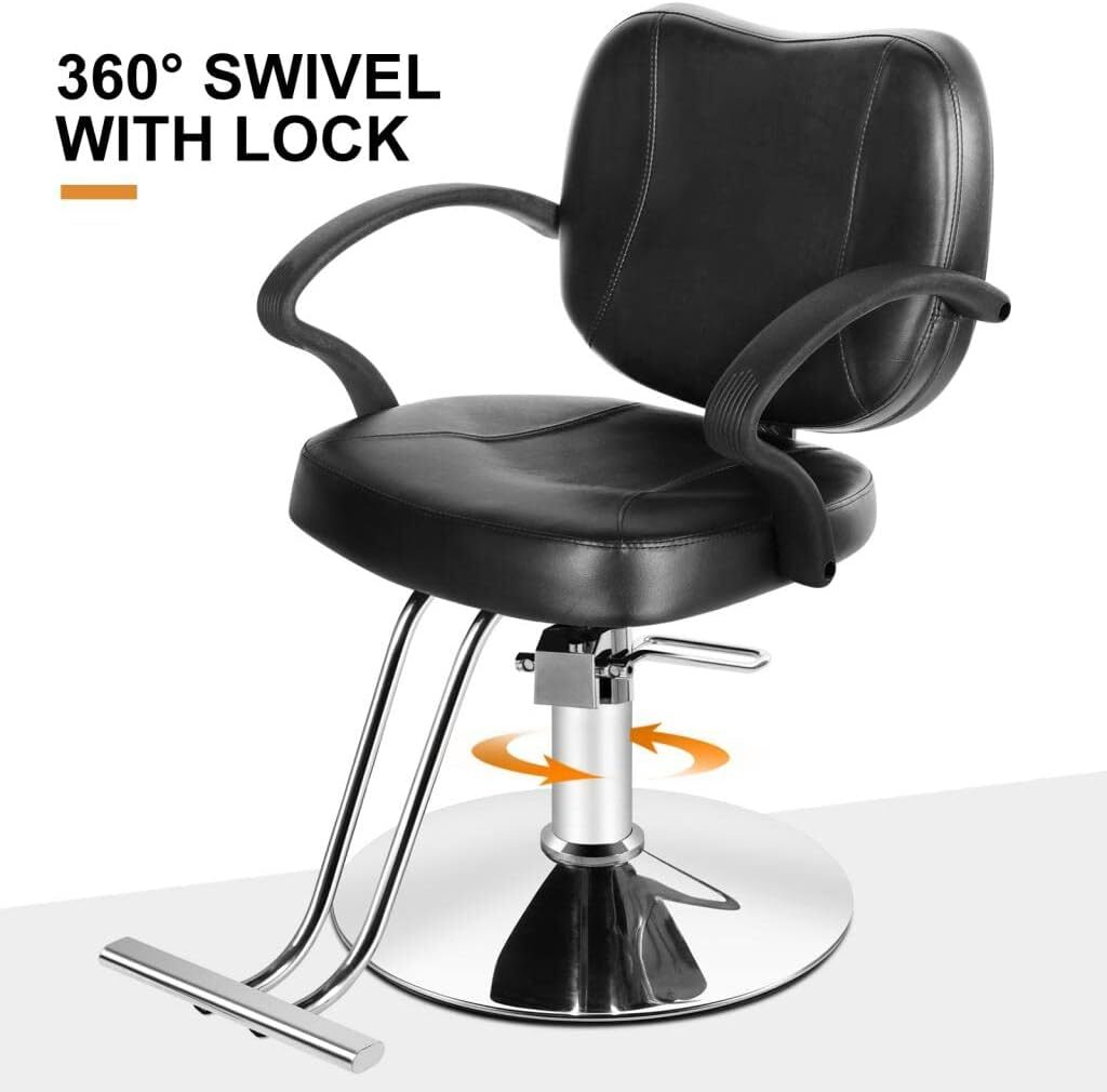 Artist hand Salon Chair for Hair Stylist Comfortable Barber Chair Styling China and Washing Chair PVC Leather and Hydraulic Pump