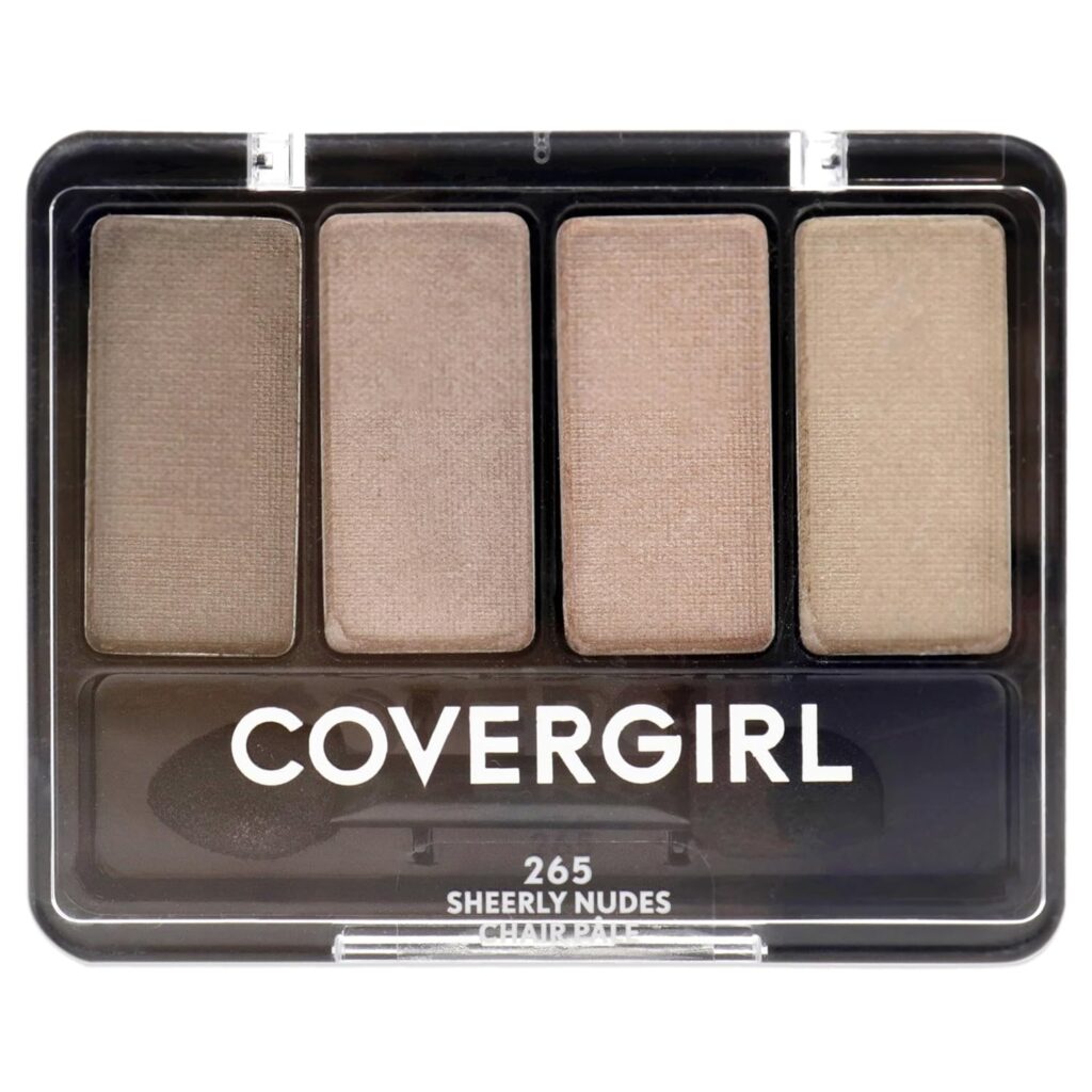 COVERGIRL - Eye Enhancers 4-Kit Eyeshadow, silky, sheer formula, double ended applicator, 100% Cruelty-free