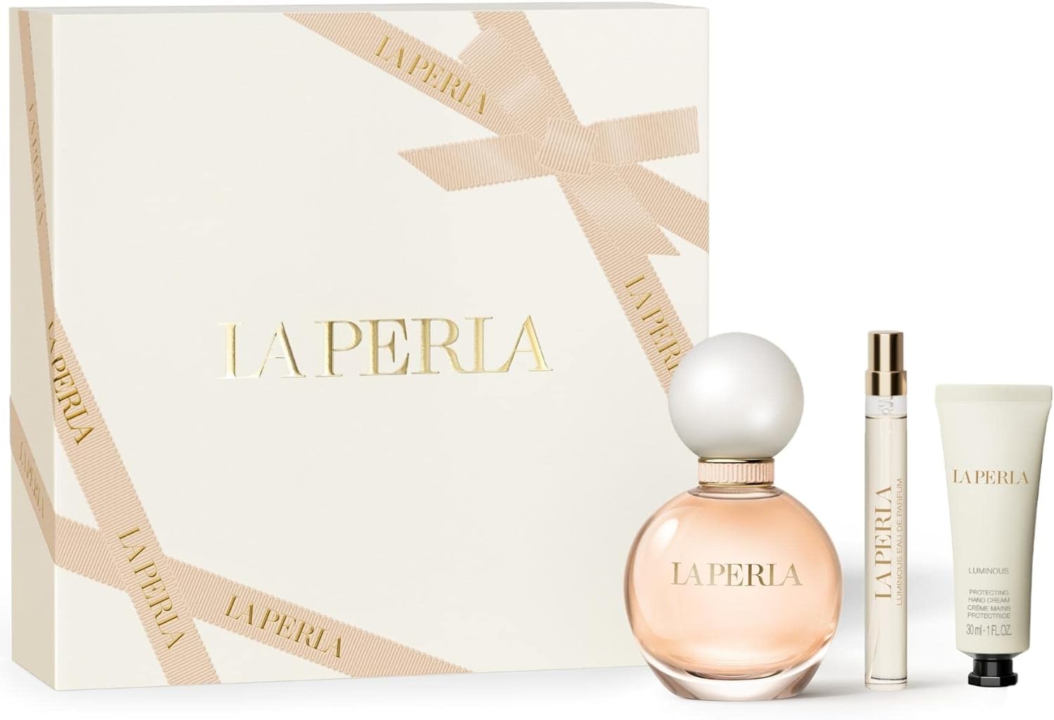 la perla luminous 3 piece giftset luxury stores