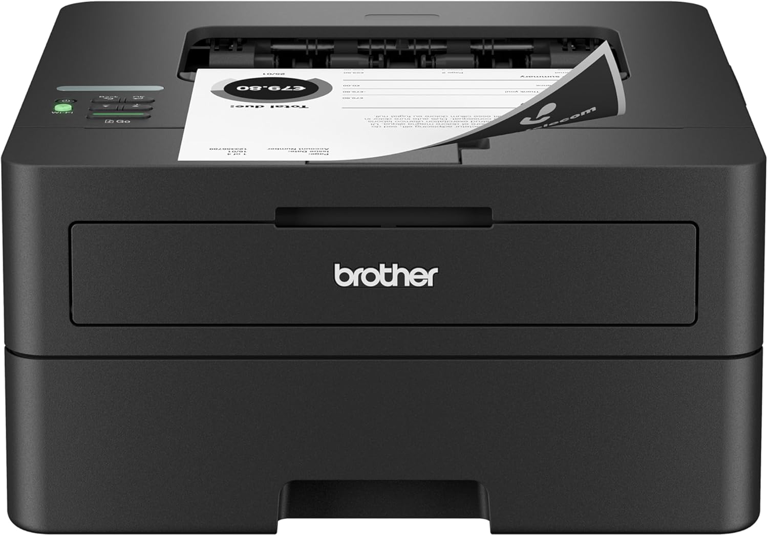 brother hl l2460dw wireless compact monochrome laser printer with duplex mobile printing black white output includes ref