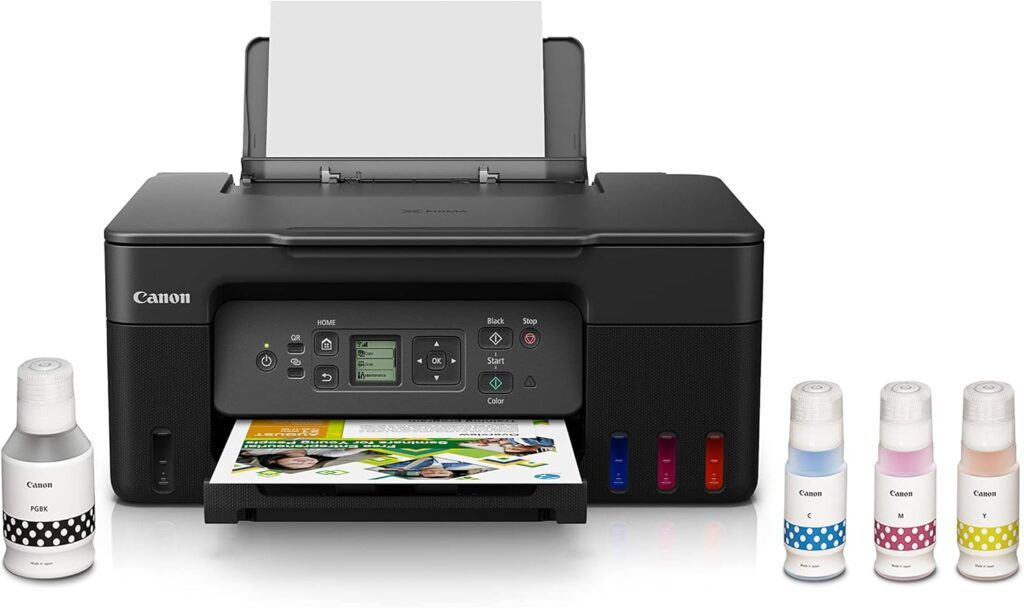 Canon MegaTank G3270 All-in-One Wireless Inkjet Printer. for Home Use, Print, Scan and Copy, Black