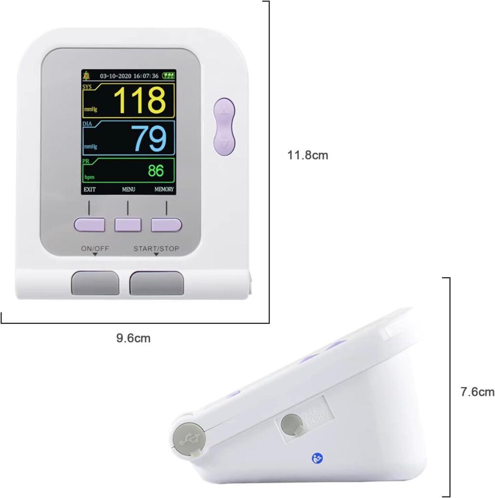Contec08A VET Veterinary Animal Use Blood Pressure Monitor 3 Cuffs 6-11CM 10-19CM 18-26 CM