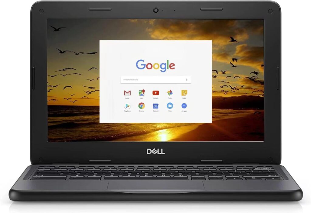 Dell Chromebook 3180 Laptop PC, Intel Celeron N3060 Processor, 4GB Ram, 32GB Solid State Drive, Wi-Fi,Bluetooth 4.0, HDMI, Web Camera, Chrome OS (Renewed)