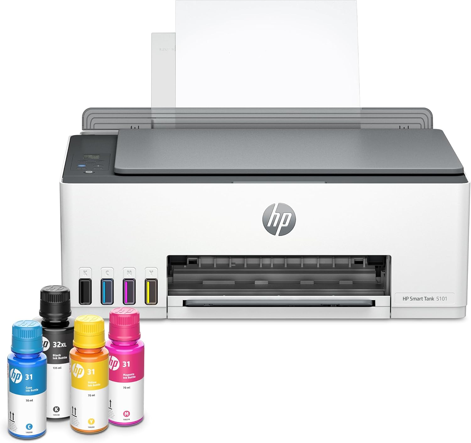 hp smart tank 5101 wireless all in one ink tank printer with 2 years of ink includedprint scan copy best for home refill