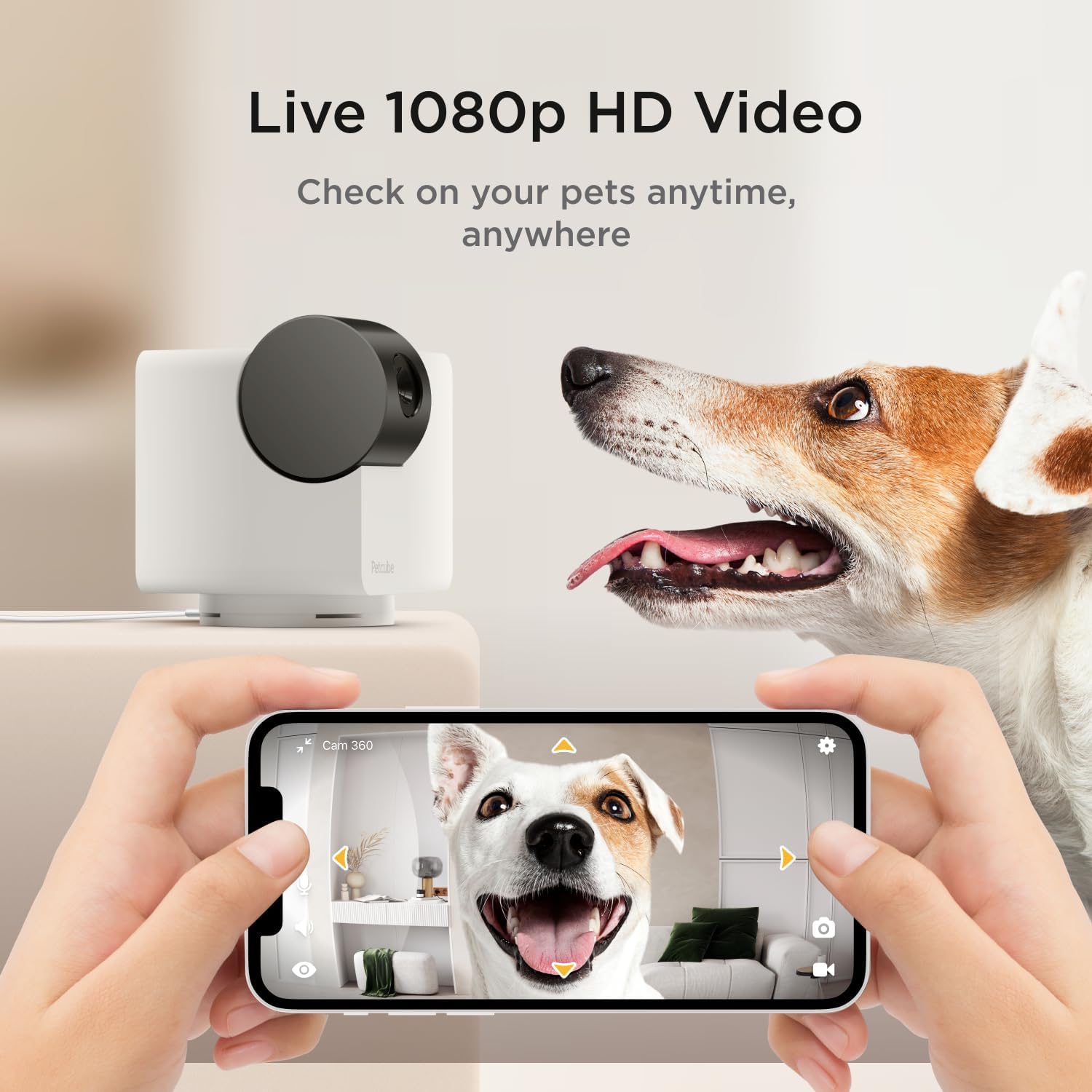 petcube cam the pack of 2 indoor wi fi pet and security camera with phone app pet monitor with 2 way audio and video nig 1