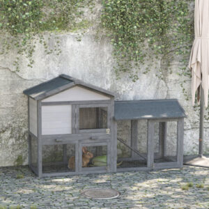 Archie & Oscar™ Mona Weather Resistant Rabbit Hutch with Ramp