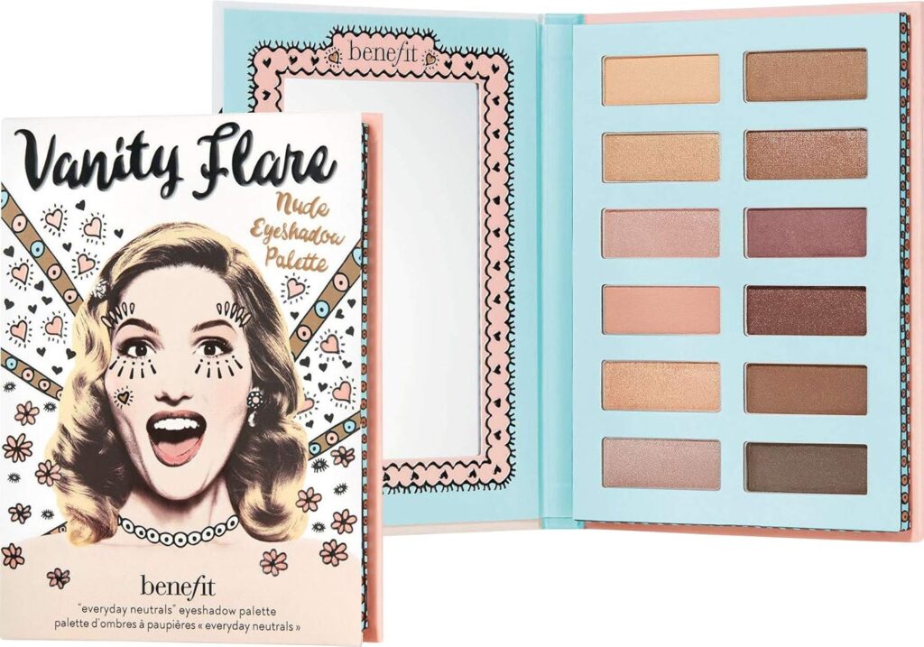 Benefit Cosmetics Vanity Flare Nude Eyeshadow Palette