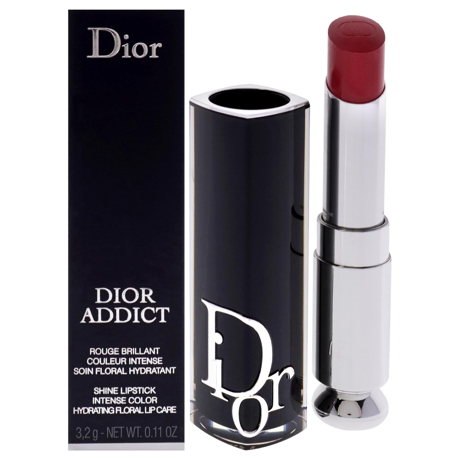 christian dior dior addict hydrating shine lipstick 329 tie and dior lipstick refillable women 011 oz 1