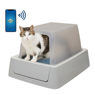 Crystal Smart Front-Entry Self-Cleaning Litter Box