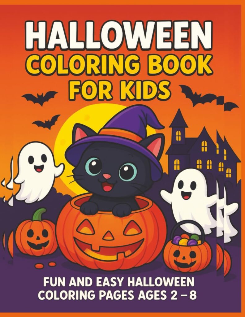Halloween Coloring Book for Kids