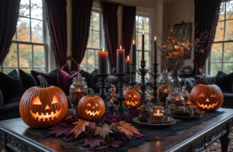 Essential Materials and Themes for Spooky Ambiance