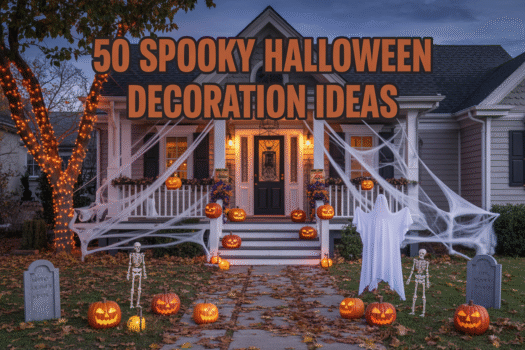 50 Spooky Halloween Decoration Ideas for Indoors & Outdoors