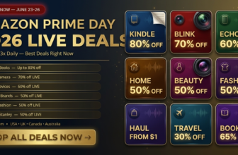 Amazon Prime Day 2026 Live Deals