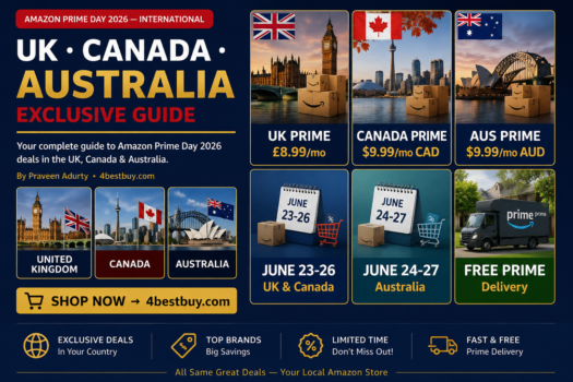 Amazon Prime Day 2026: UK, Canada & Australia Exclusive Guide — Best Deals & Tips
