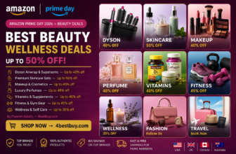 Best Beauty & Wellness Deals Amazon Prime Day 2026 — Skincare, Hair Tools, Vitamins & More