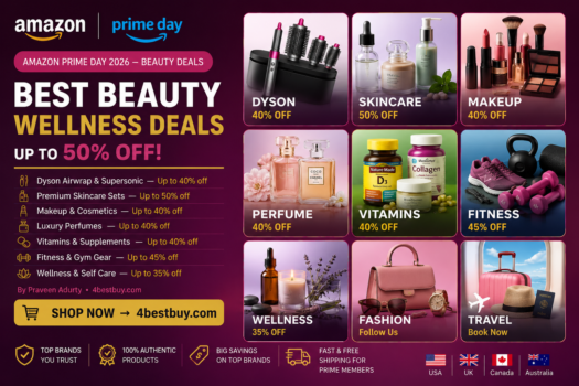 Best Beauty & Wellness Deals Amazon Prime Day 2026 — Skincare, Hair Tools, Vitamins & More