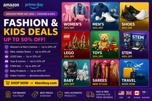 Best Fashion & Kids Deals Amazon Prime Day 2026 — Clothing, Shoes, Toys, LEGO & More