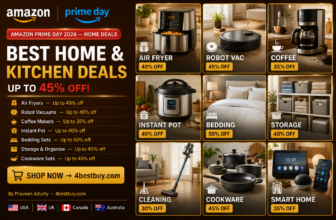 Best Home & Kitchen Deals Amazon Prime Day 2026 — Air Fryers, Robot Vacuums & More