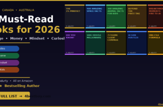 11 Must-Read Books for 2026: Knowledge, Money, Mindset & Curiosity | USA, UK, Canada, AustraliaList of Countries