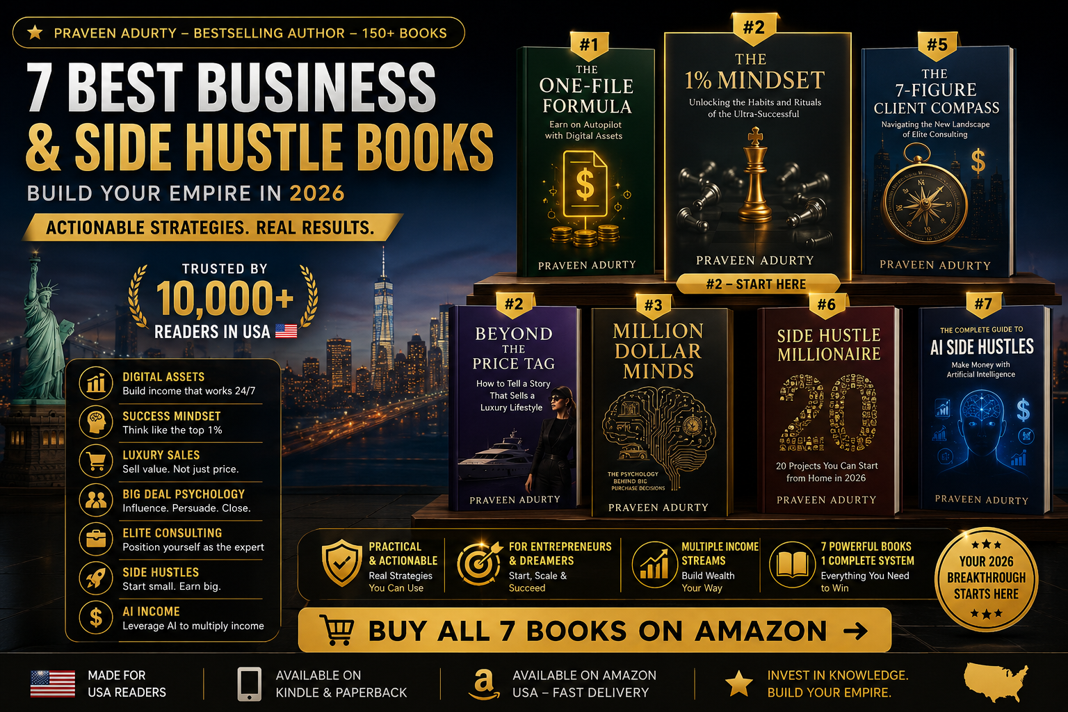 7 Best Business and Side Hustle Books