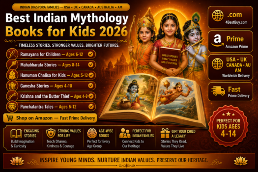 Best Indian Mythology Books for Kids 2026