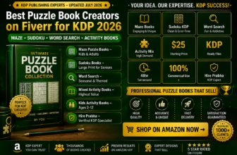 Best Puzzle Book Creators on Fiverr for KDP 2026