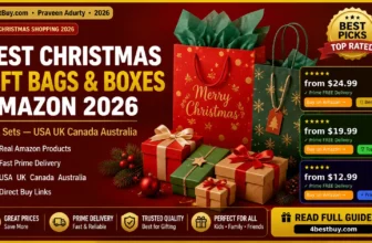 Best Christmas Gift Bags and Boxes Amazon 2026