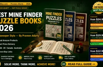 best Mine Finder puzzle books 2026 Praveen Adurty