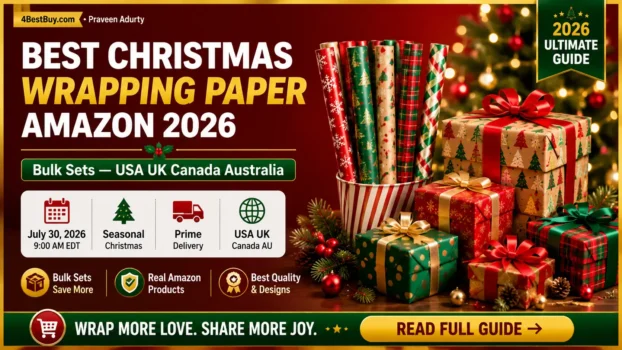 best Christmas wrapping paper Amazon 2026