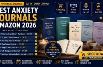 best anxiety journals on Amazon 2026