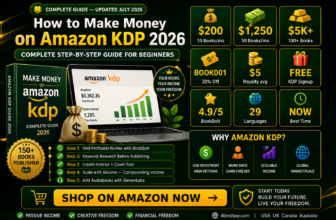 how to make money on Amazon KDP 2026
