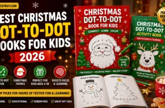 Best Christmas Dot-to-Dot Books for Kids 2026 — Praveen Adurty Amazon USA UK