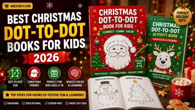 Best Christmas Dot-to-Dot Books for Kids 2026 — Praveen Adurty Amazon USA UK