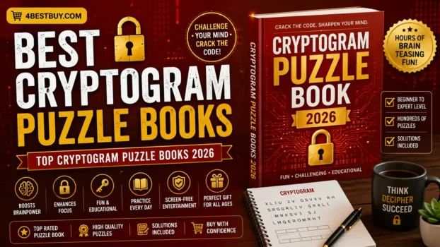 Best Cryptogram Puzzle Books 2026