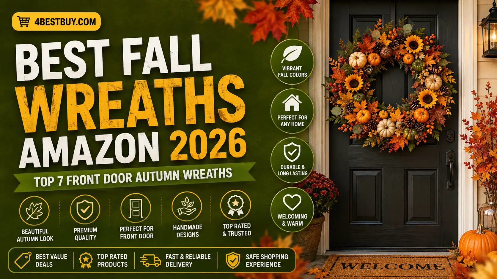 Best Fall Home Decor Amazon 2026 — Top 7 Autumn Decorations USA UK