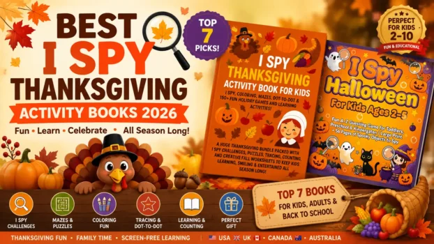 Best I Spy Thanksgiving Activity Books 2026