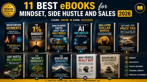 Best eBooks for Mindset Side Hustle and Sales 2026