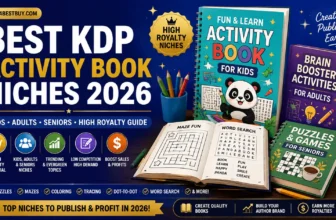 best KDP activity book niches 2026
