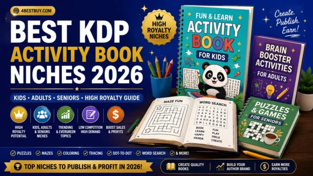 best KDP activity book niches 2026