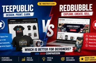 TeePublic vs Redbubble 2026