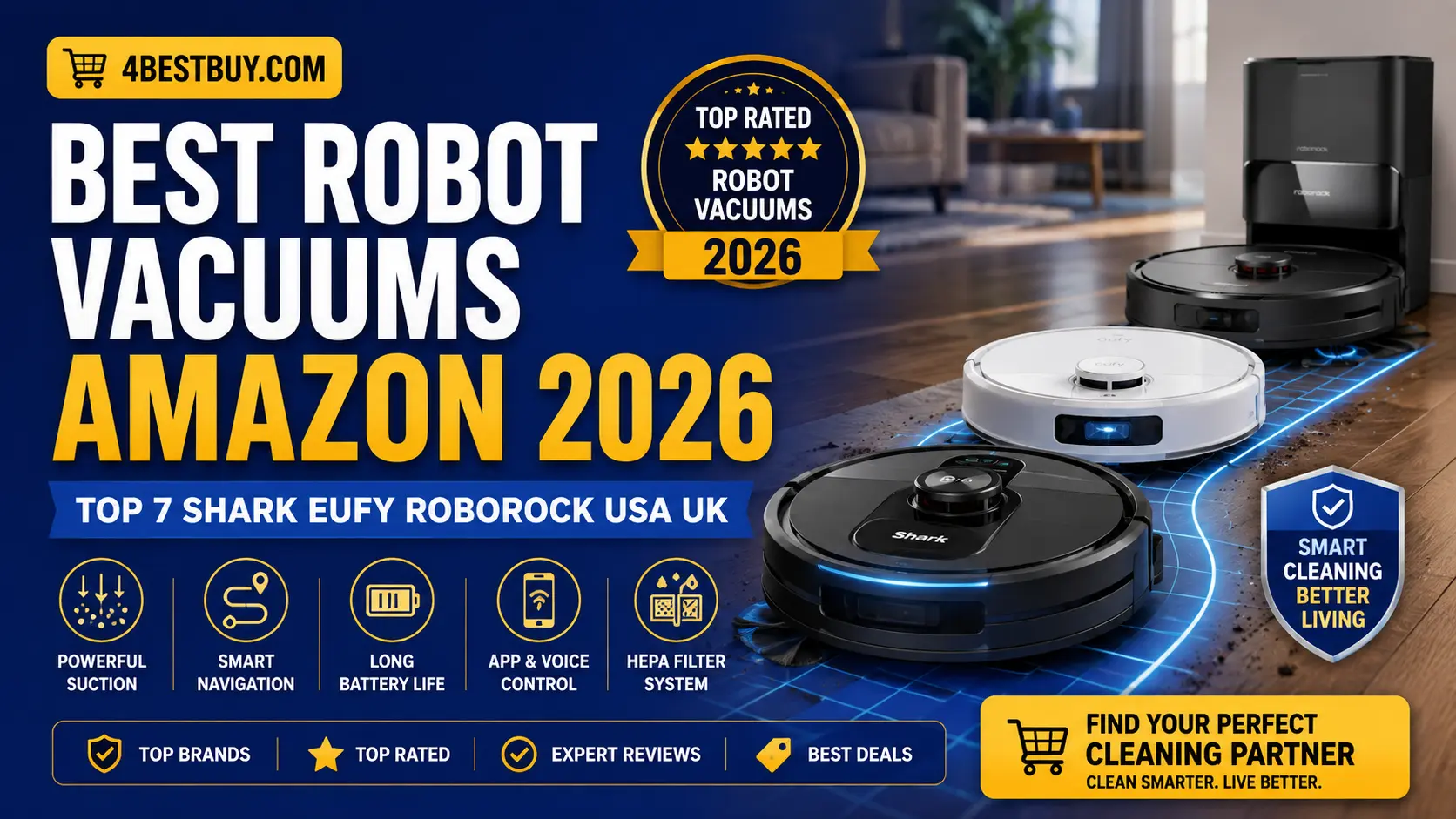 best robot vacuums amazon 2026